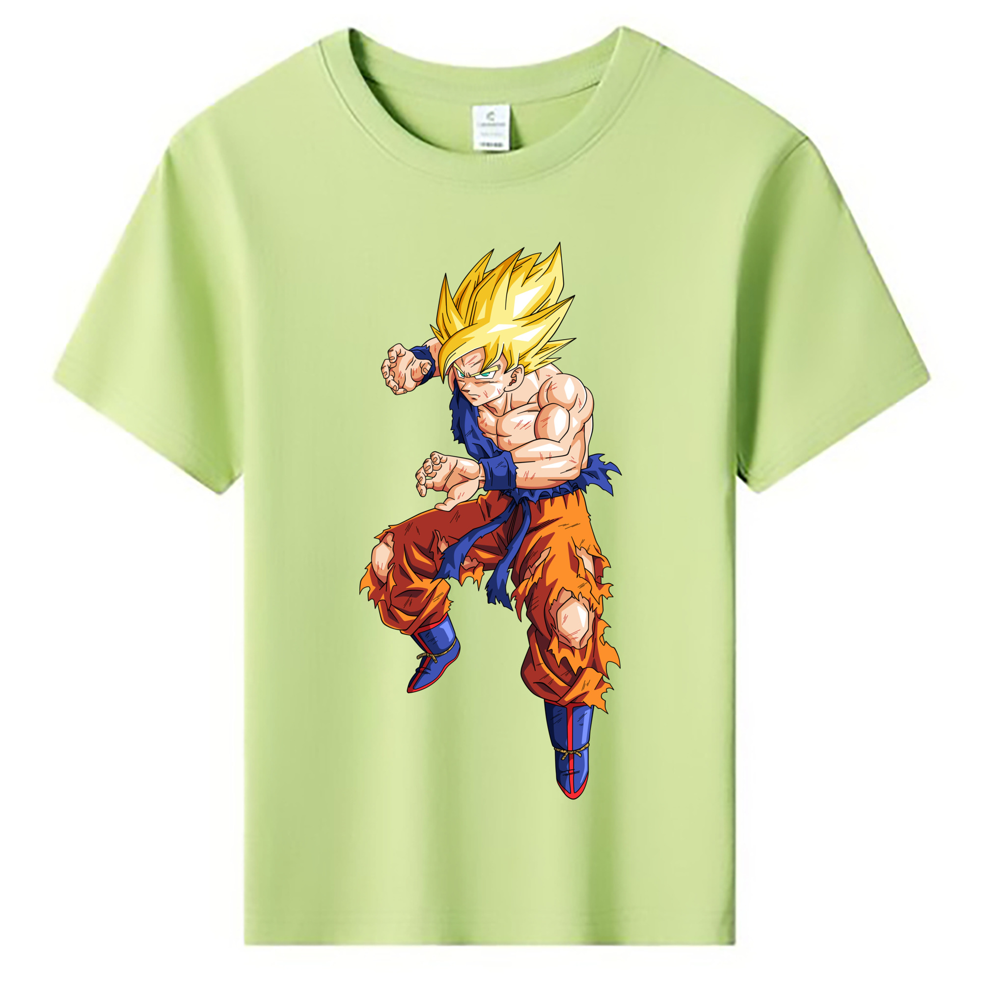 （画像用） ドラゴンボール 孫悟空（そん ごくう）Son Goku カカロット DRAGON BALL Kakarotto 綿100％キッズTシャツ（フロントプリント）